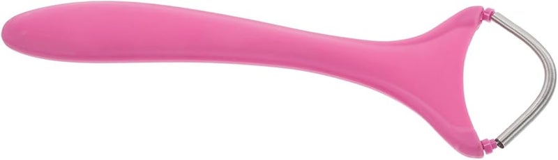 Pink Handheld Face Epilator For Women Gentle Spring Design Portable Hair Remover - Image 1